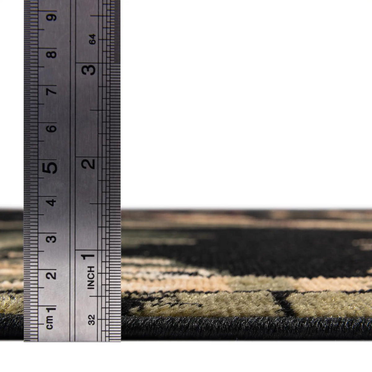 Rechteck Teppich Country in Schwarz von Hadorn™ - Lifestyle Image