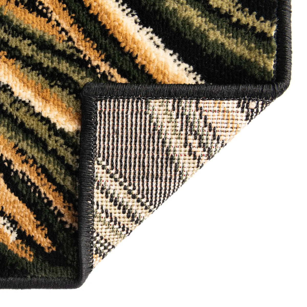 Rechteck Teppich Country in Schwarz von Hadorn™ - Lifestyle Image