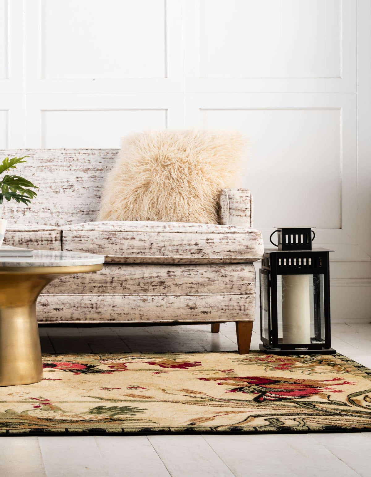 Rechteck Teppich Country in Creme von Hadorn™ - Lifestyle Image
