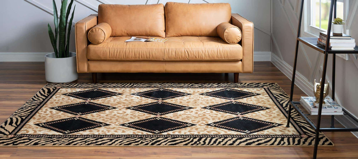 Rechteck Teppich Safari in Hellbraun von Hadorn™ - Lifestyle Image