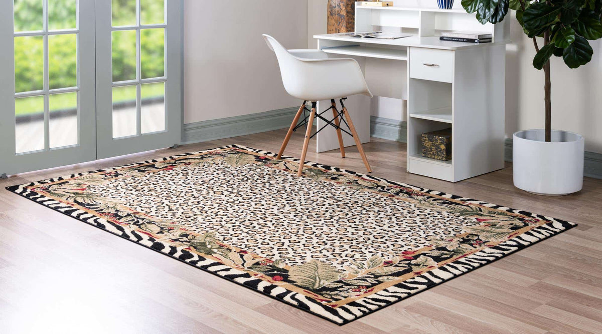Rechteck Teppich Safari in Creme von Hadorn™ - Lifestyle Image