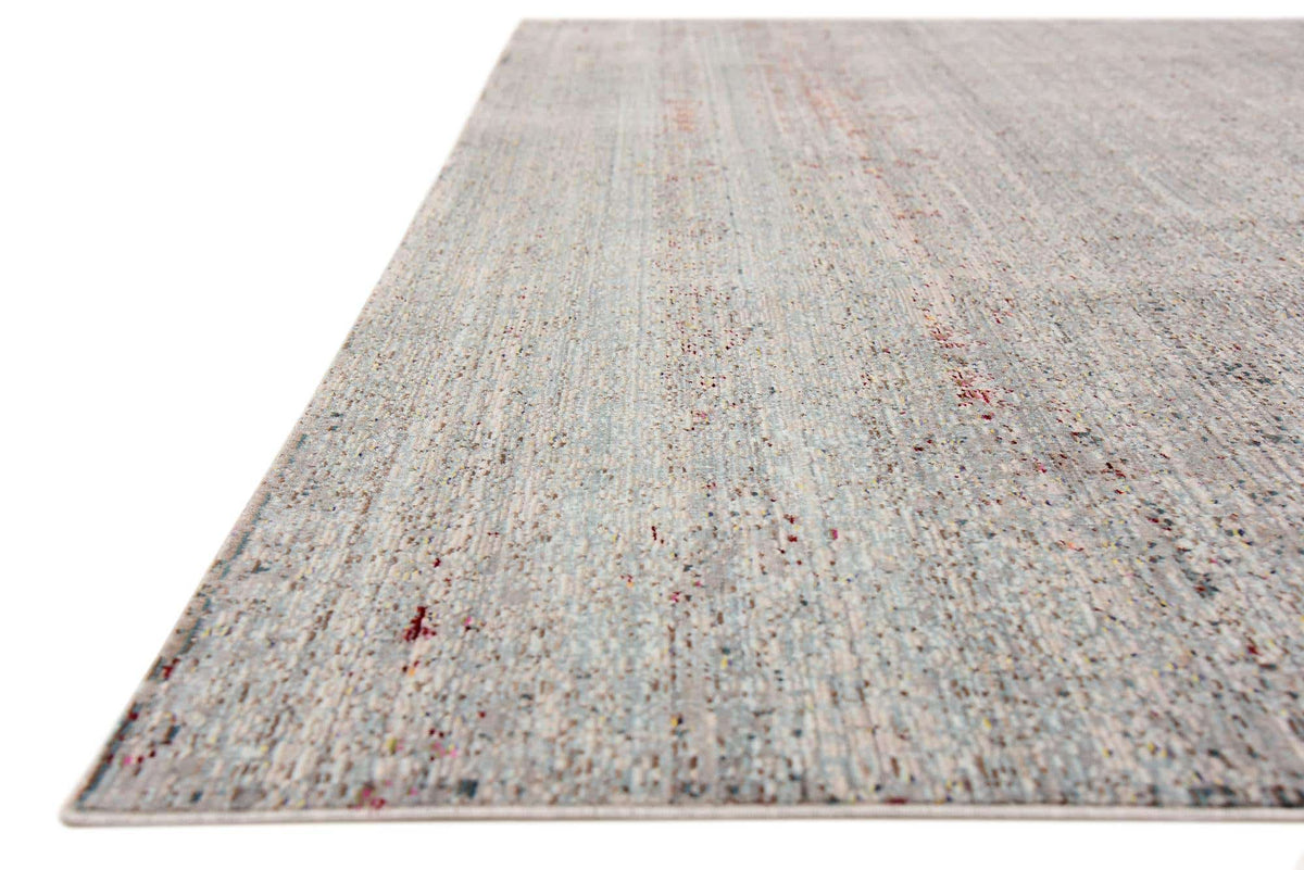 Quadratisch Teppich Aqua in Grau von Hadorn™ - Lifestyle Image