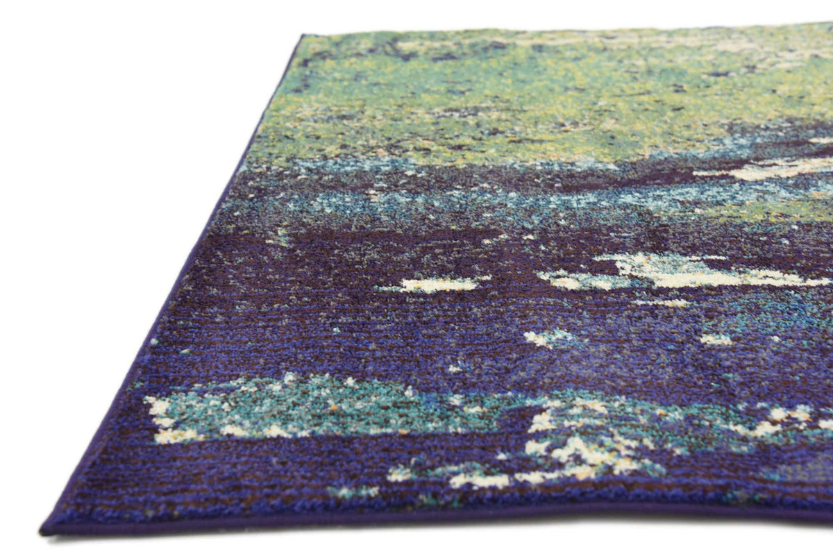 Rechteck Teppich Casablanca in Blau von Hadorn™ - Lifestyle Image