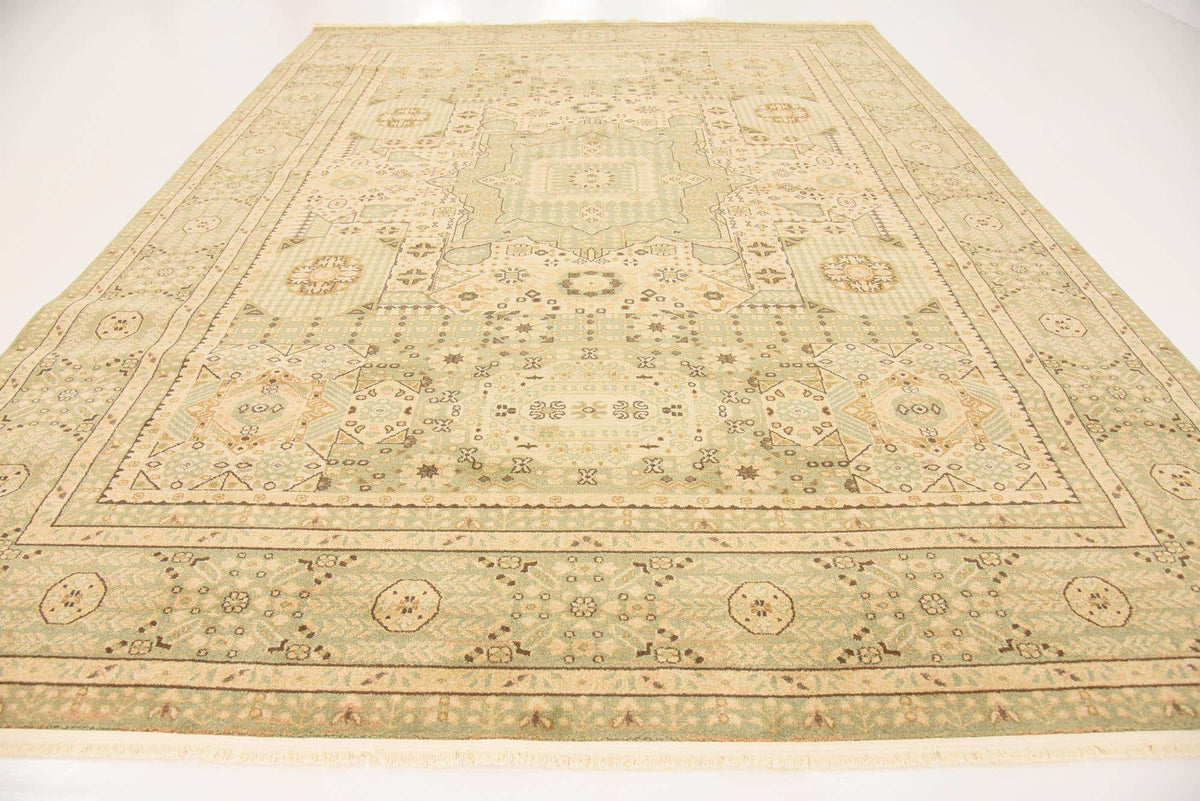 Rechteck Teppich Mamluk in Hellgrün von Hadorn™ - Lifestyle Image