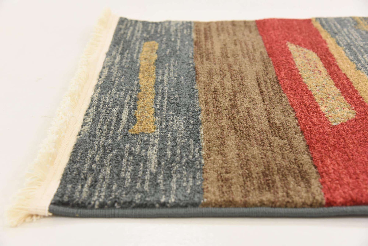 Läufer Teppich Kashkuli Gabbeh in Blau von Hadorn™ - Lifestyle Image