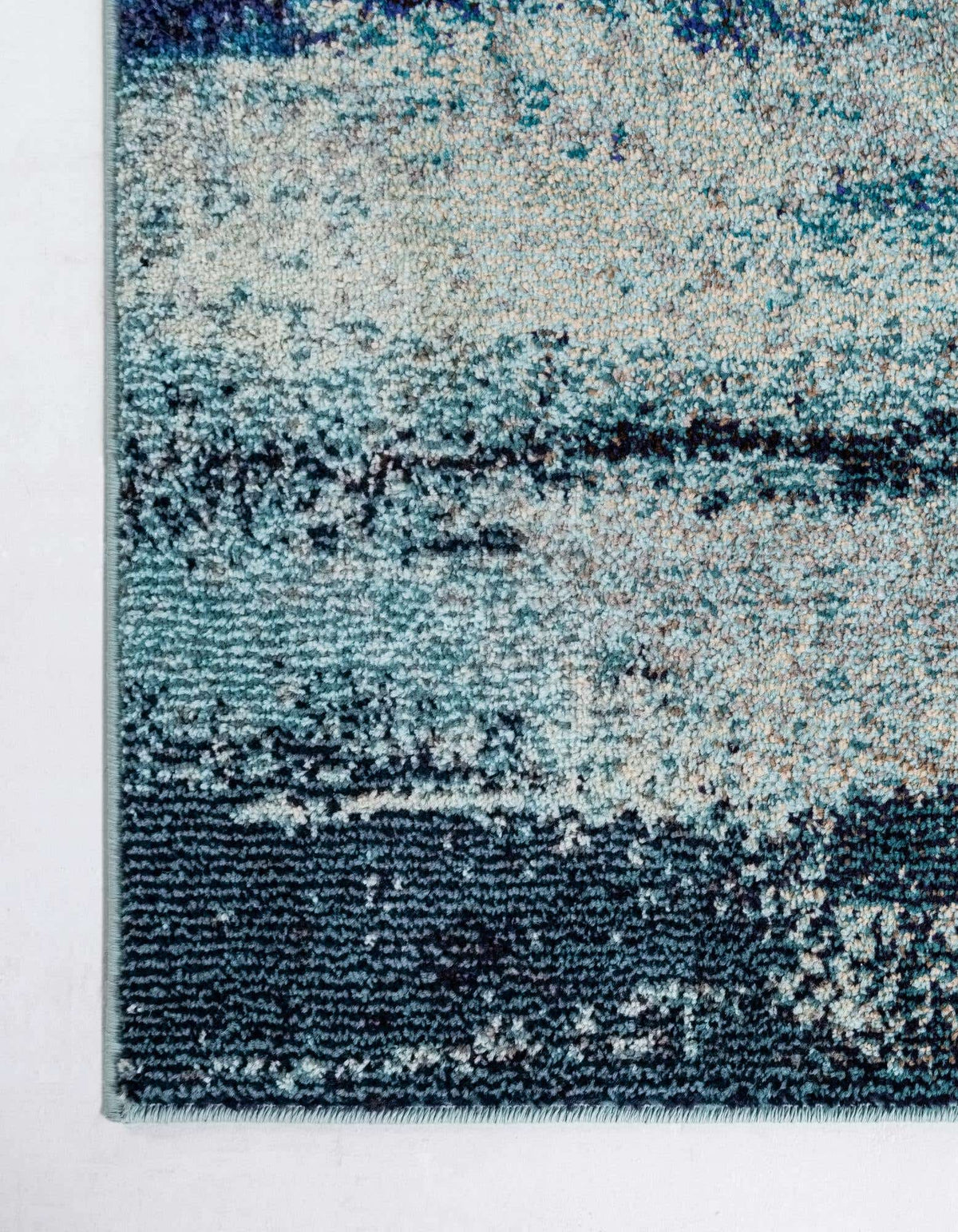 Rechteck Teppich Barcelona in Blau von Hadorn™ - Lifestyle Image