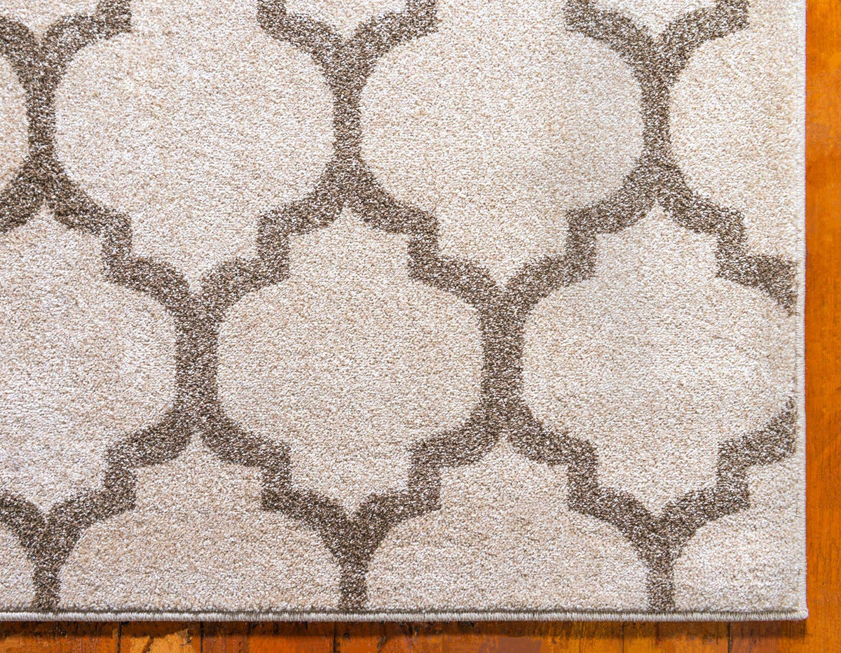 Läufer Teppich Trellis in Beige von Hadorn™ - Lifestyle Image