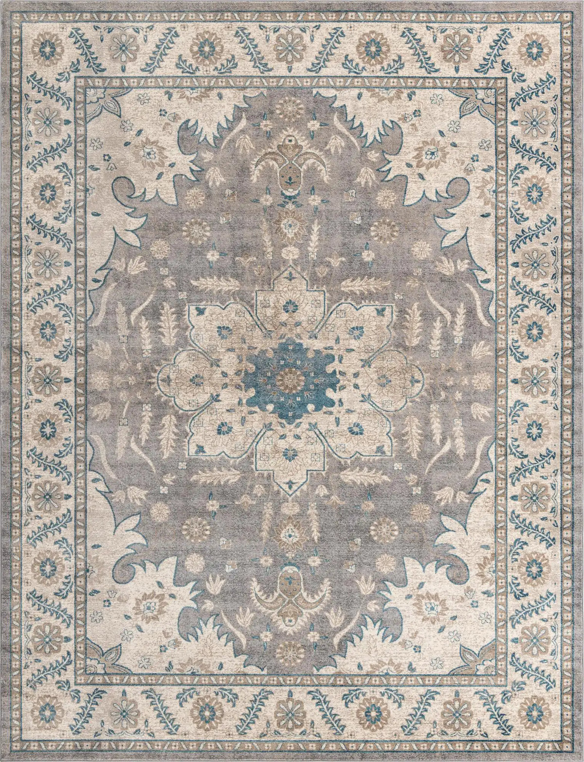 Rechteck Teppich Vienna in Grau von Hadorn™ - Lifestyle Image