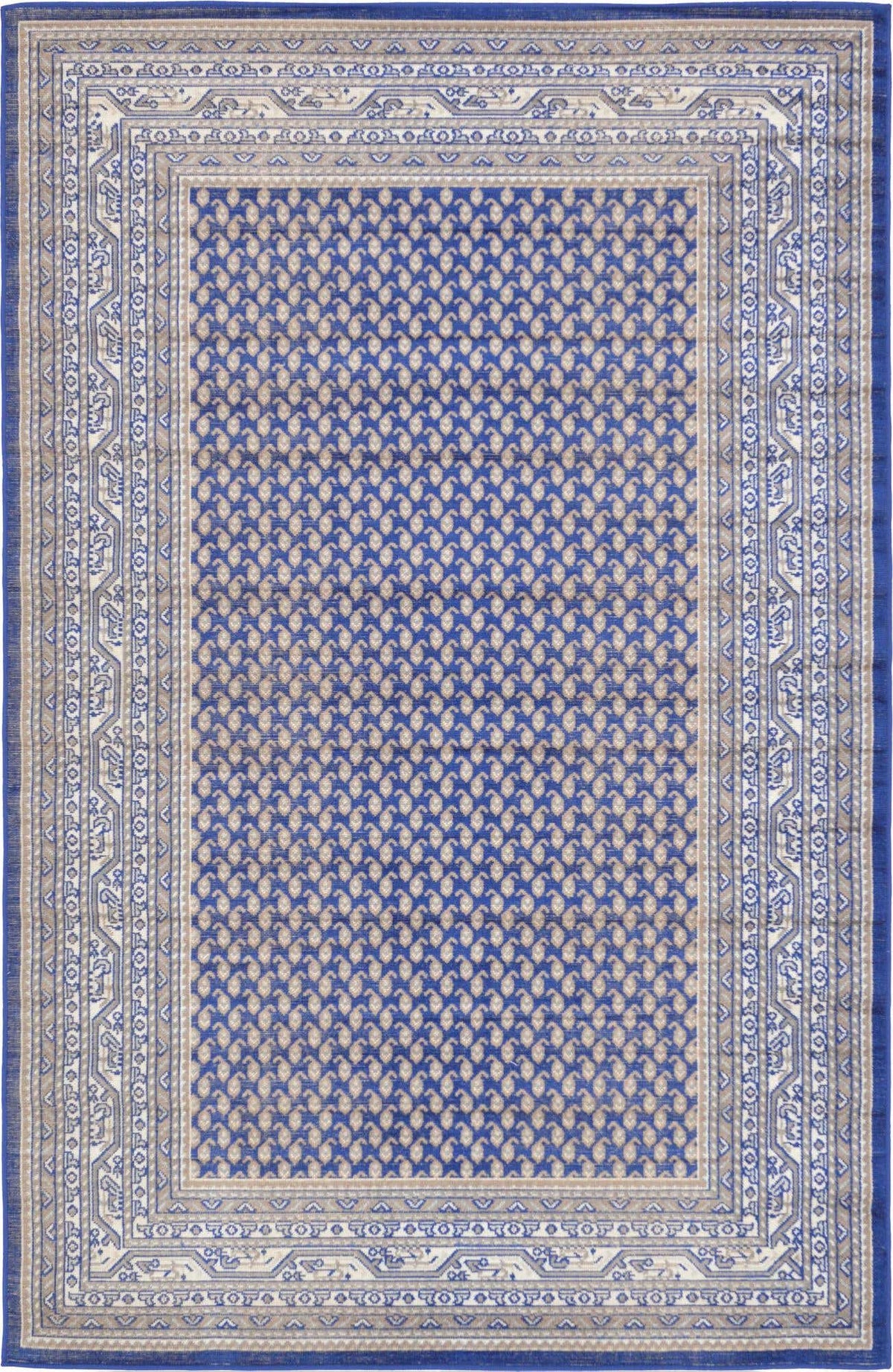 Rechteck Teppich Tribeca in Blau von Hadorn™ - Lifestyle Image