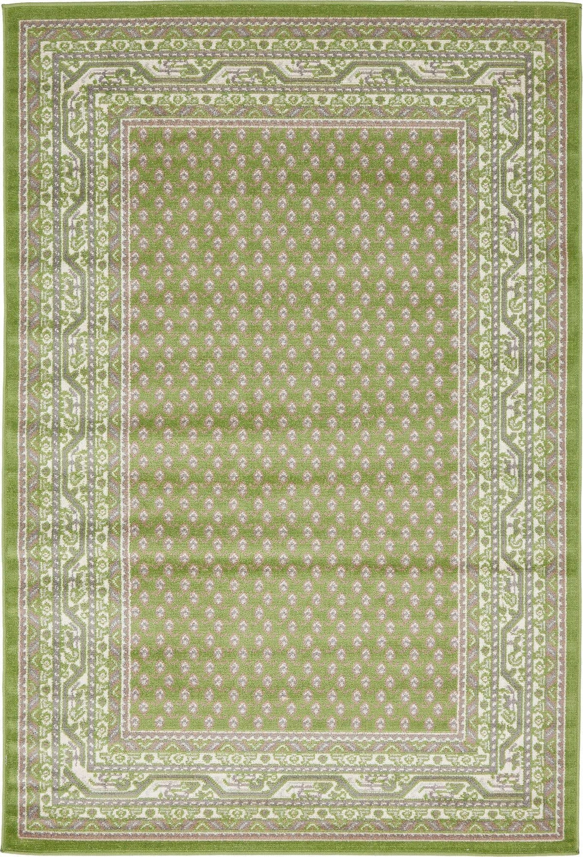 Rechteck Teppich Tribeca in Grün von Hadorn™ - Lifestyle Image