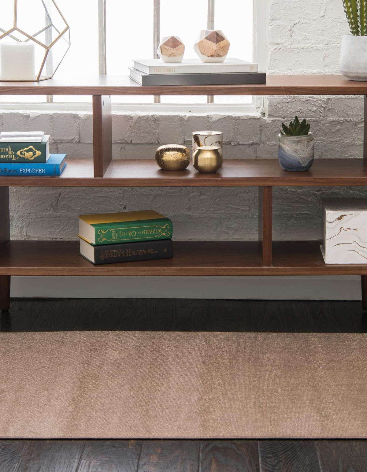Läufer Teppich Tribeca in Hellbraun von Hadorn™ - Lifestyle Image