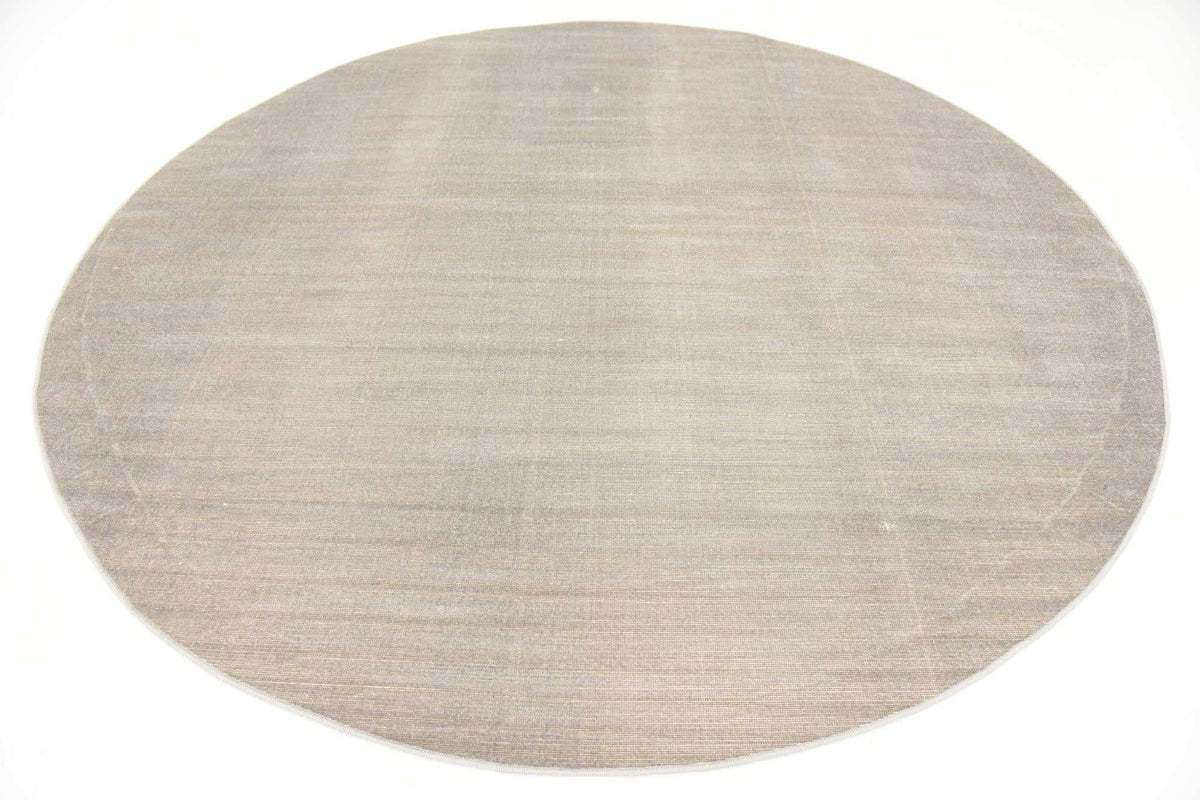 Rund Teppich Tribeca in Grau von Hadorn™ - Lifestyle Image