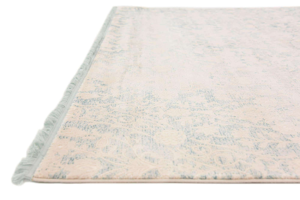 Quadratisch Teppich New Vintage in Hellblau von Hadorn™ - Lifestyle Image