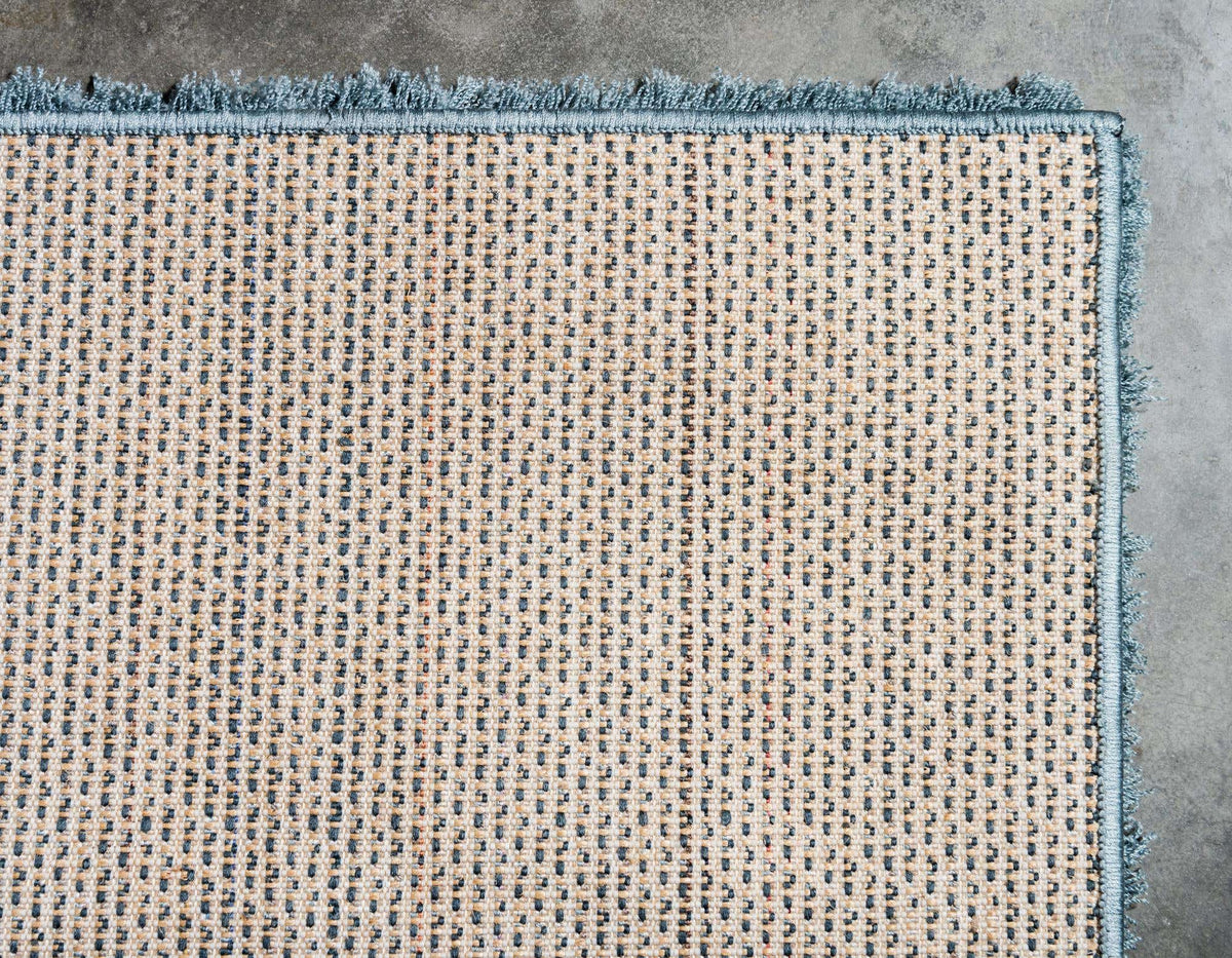 Läufer Hochflorteppich Studio Solid Shag in Schieferblau von Hadorn™ - Lifestyle Image