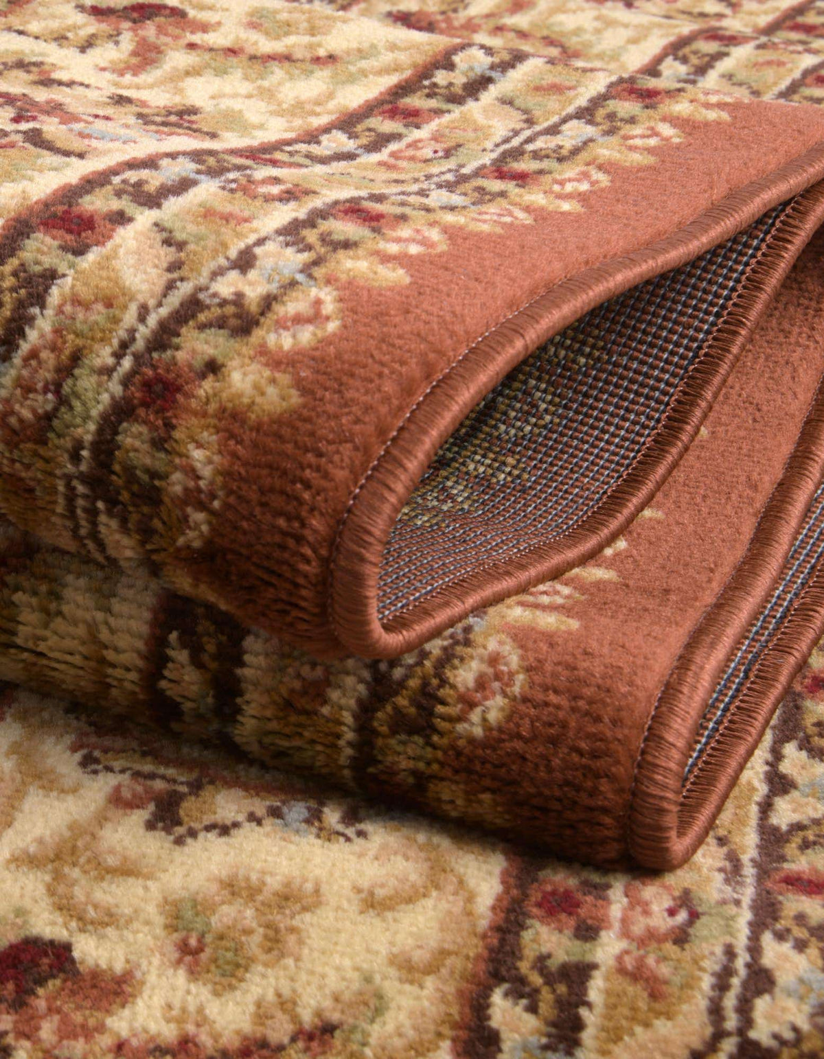 Rechteck Teppich Classic Agra in Ziegelrotes helles Rosa von Hadorn™ - Lifestyle Image