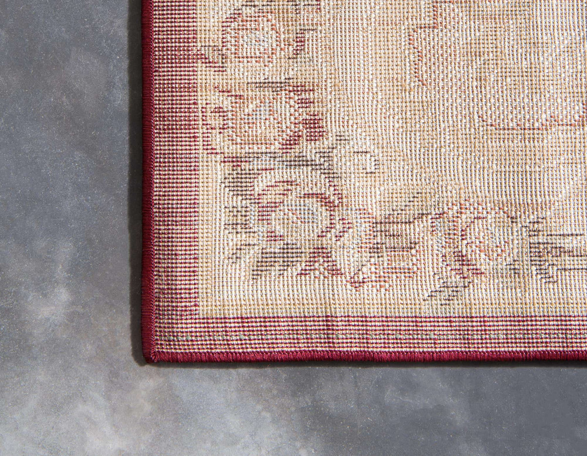 Läufer Teppich Classic Aubusson in Rot von Hadorn™ - Lifestyle Image