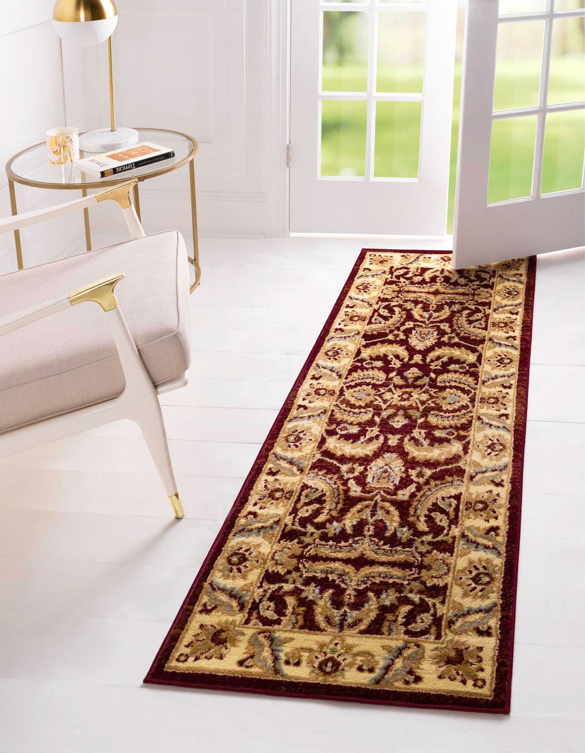 Läufer Teppich Classic Agra in Rot von Hadorn™ - Lifestyle Image