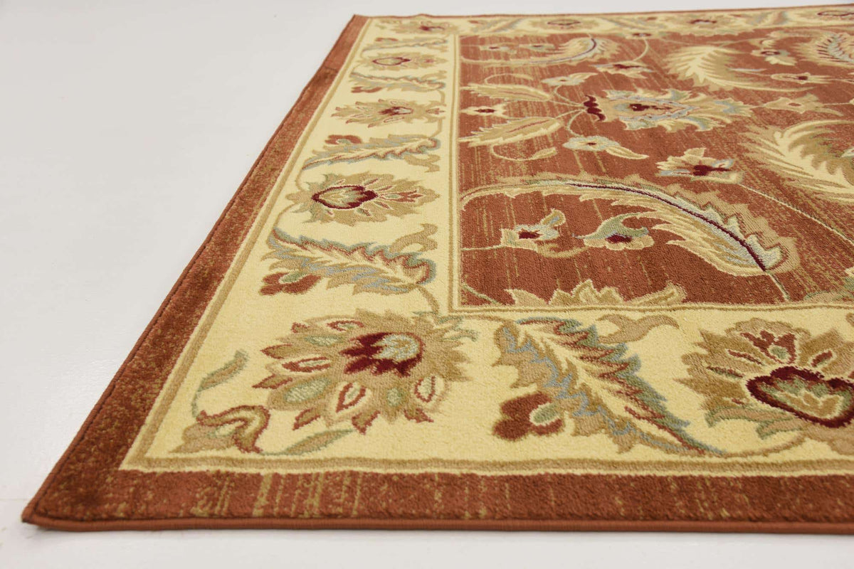 Rechteck Teppich Classic Agra in Rot von Hadorn™ - Lifestyle Image