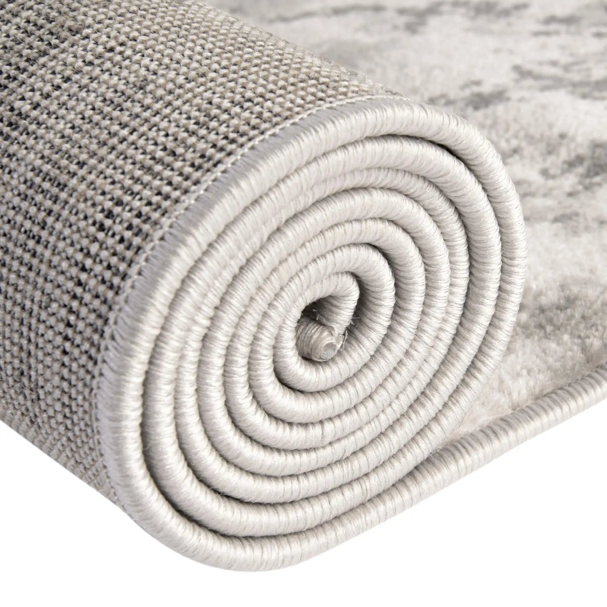 Rechteck Teppich Metropolis in Hellgrau von Hadorn™ - Lifestyle Image