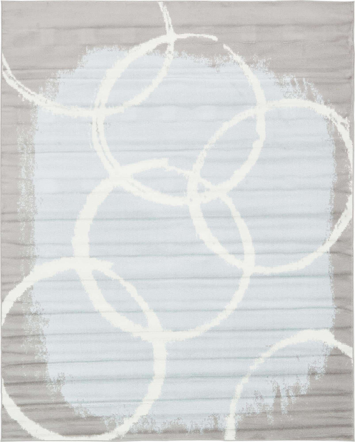 Rechteck Teppich Metropolis in Hellblau von Hadorn™ - Lifestyle Image