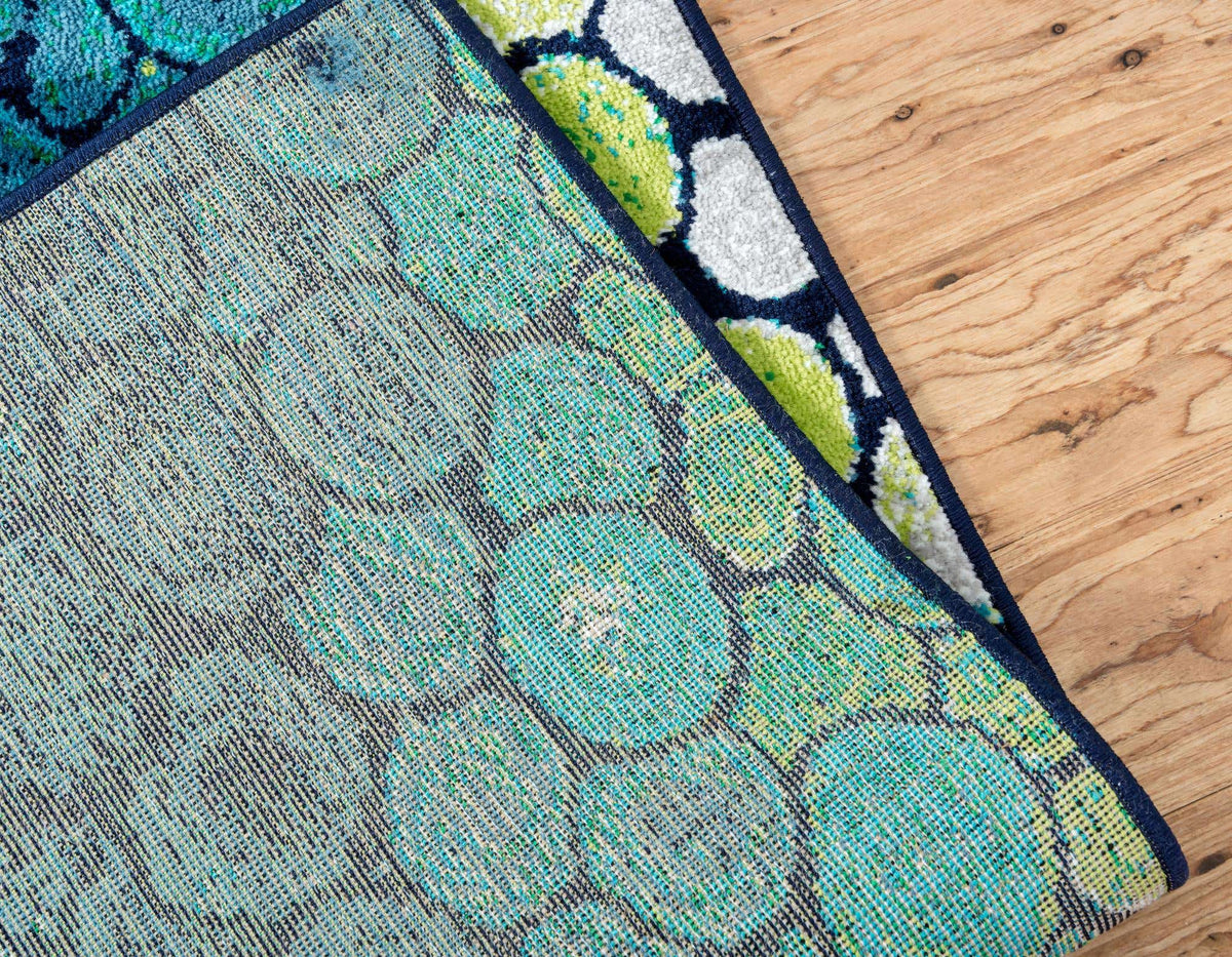 Rechteck Teppich Metropolis in Hellgrün von Hadorn™ - Lifestyle Image