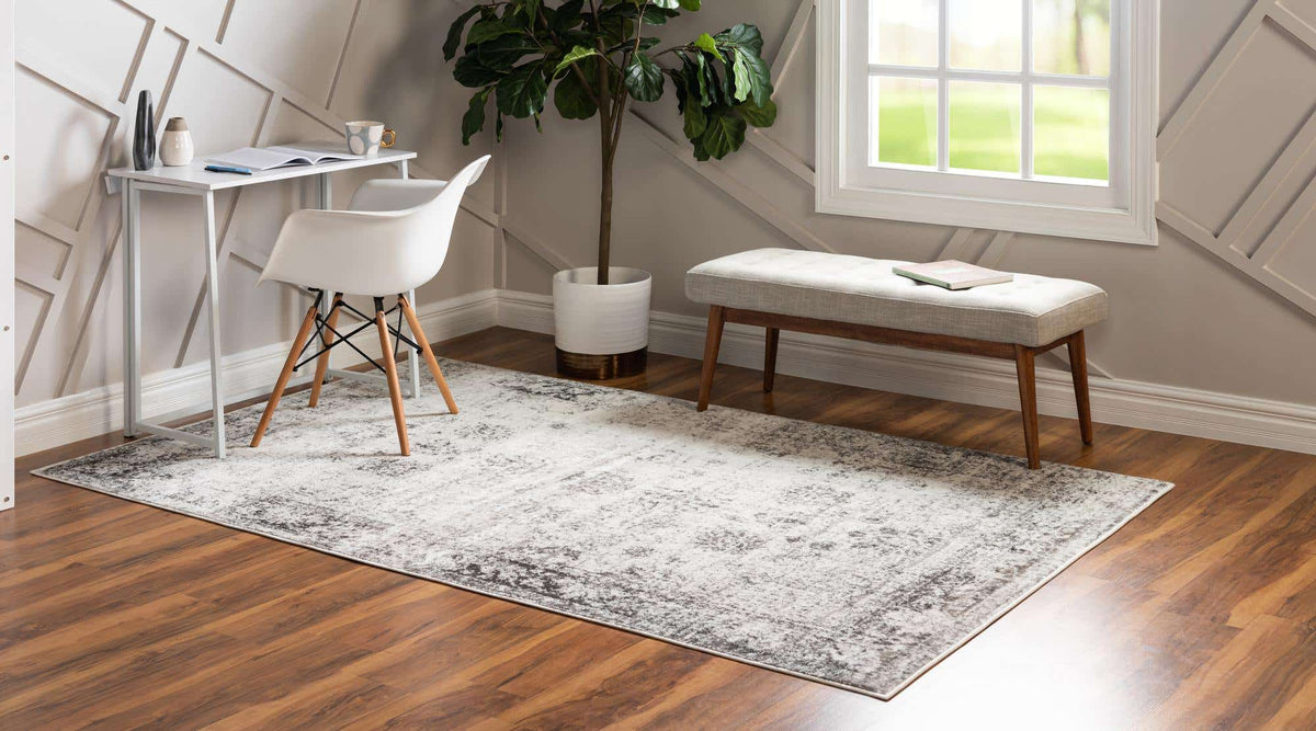 Rechteck Teppich Monaco in Grau von Hadorn™ - Lifestyle Image