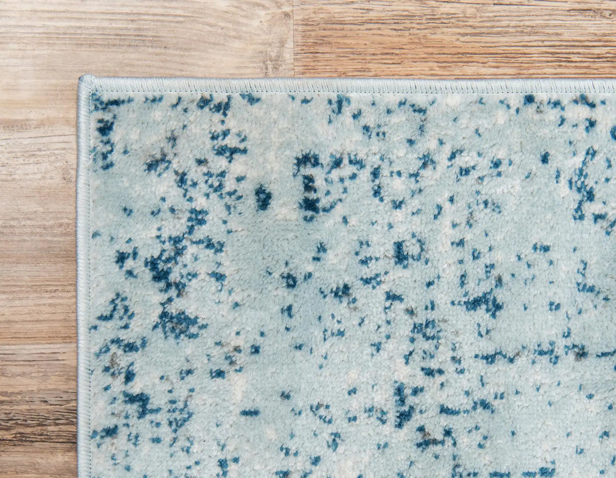 Rechteck Teppich Monaco in Hellblau von Hadorn™ - Lifestyle Image