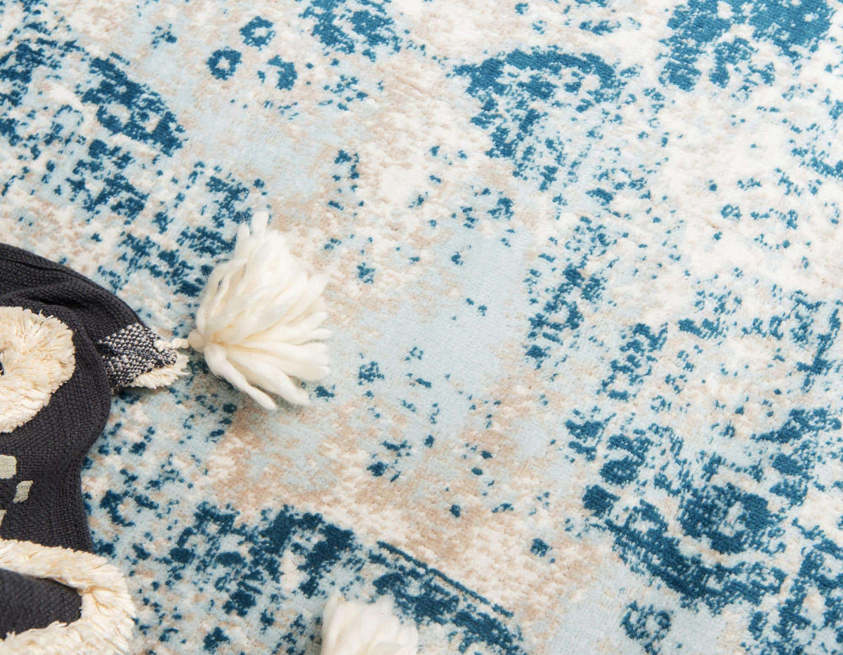 Läufer Teppich Monaco in Blau von Hadorn™ - Lifestyle Image
