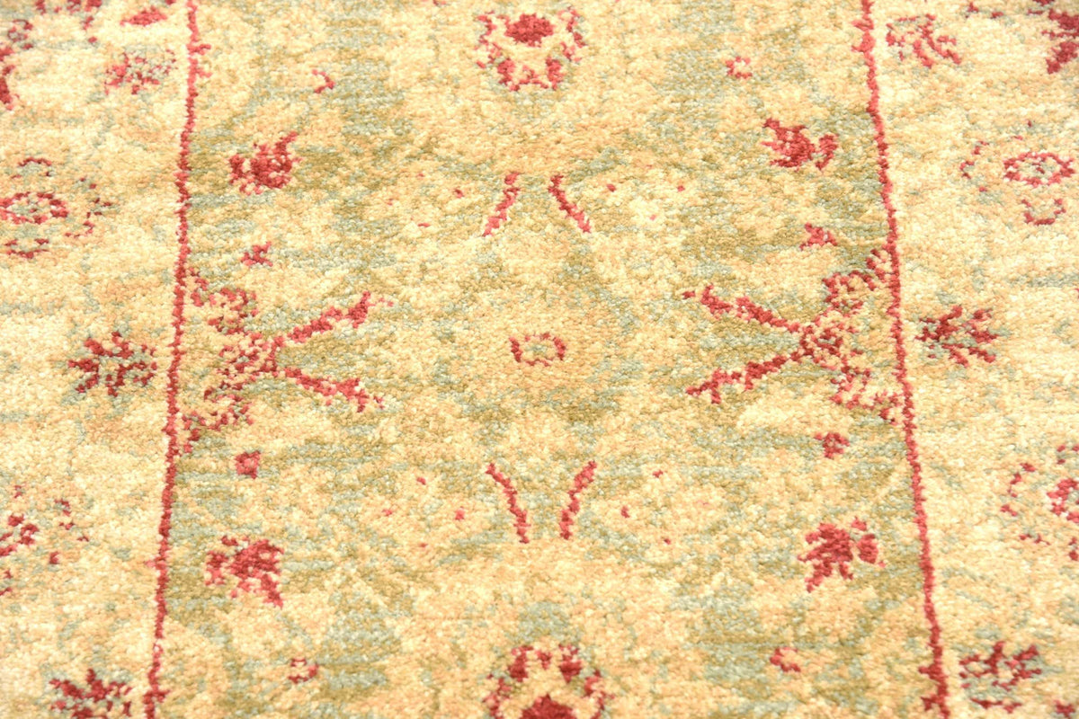 Rechteck Teppich Kensington in Hellgrün von Hadorn™ - Lifestyle Image