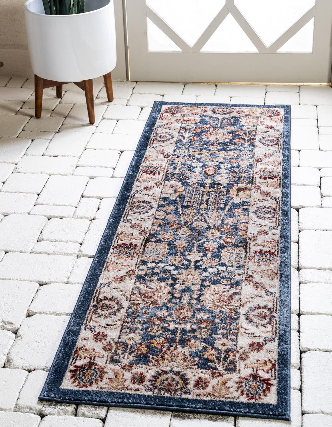 Läufer Teppich Arcadia in Hellblau von Hadorn™ - Lifestyle Image