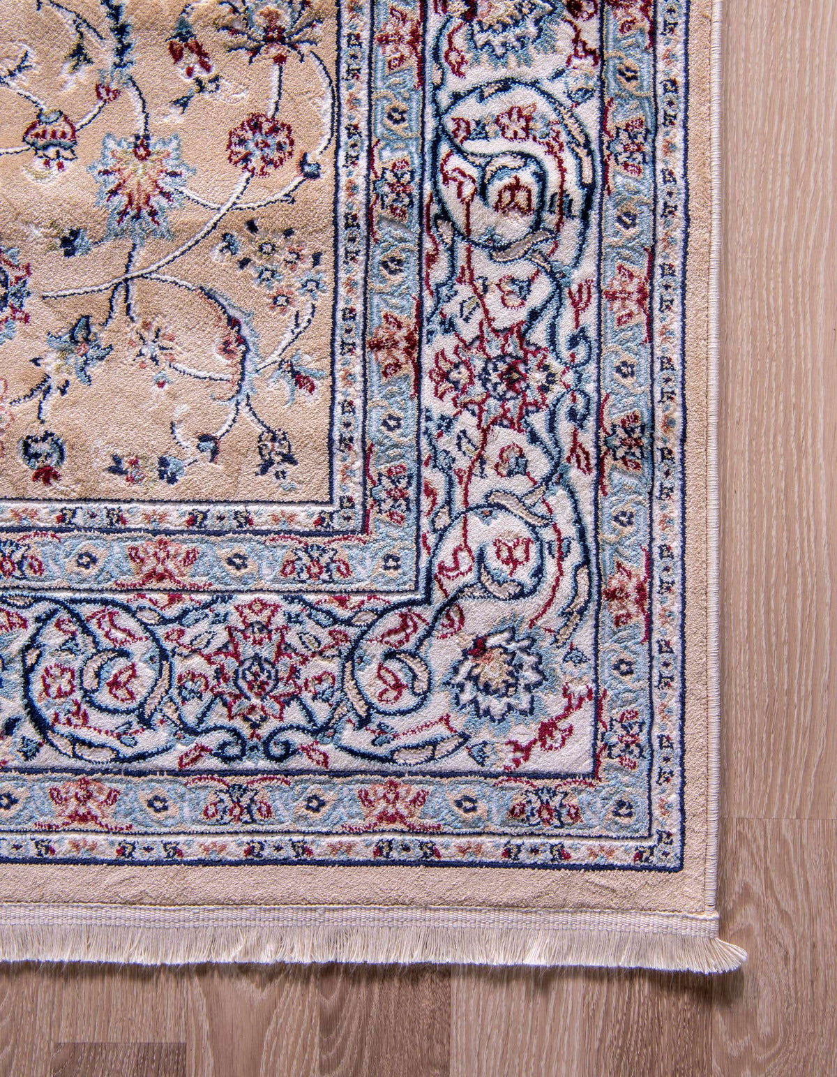 Rechteck Teppich Nain Design in Beige von Hadorn™ - Lifestyle Image