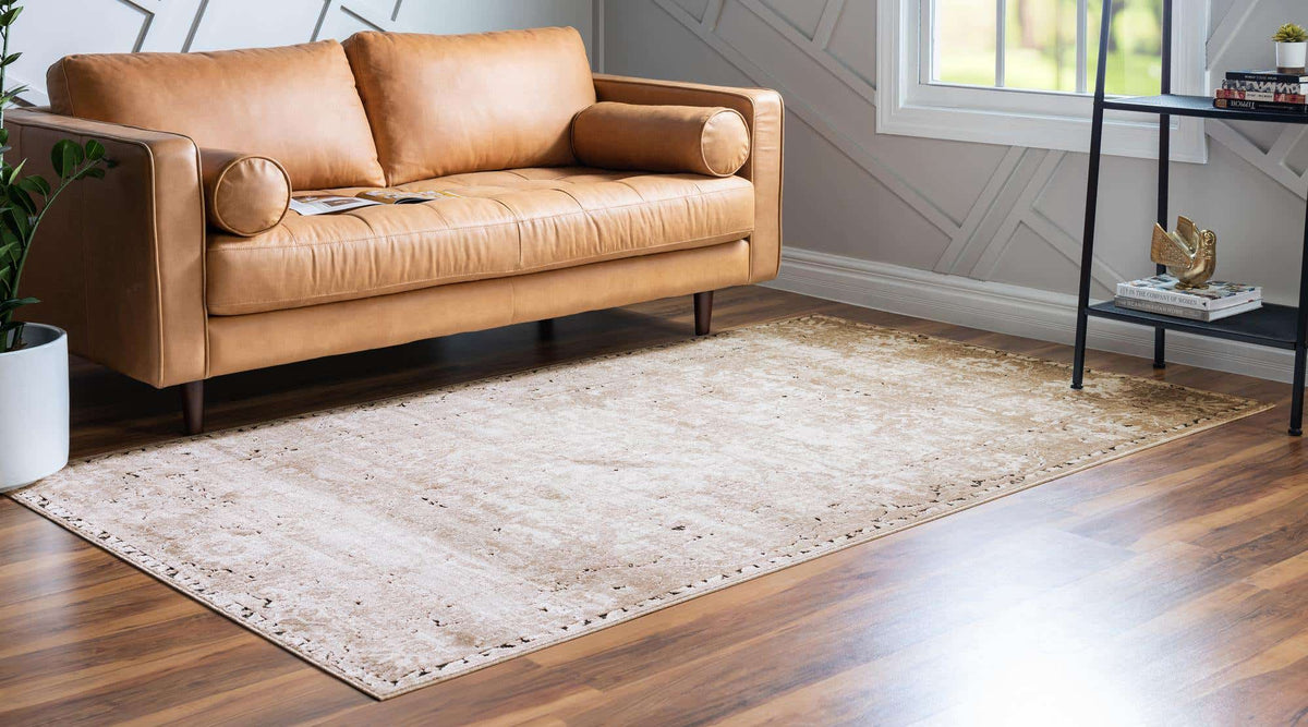 Rechteck Teppich Villa in Beige von Hadorn™ - Lifestyle Image