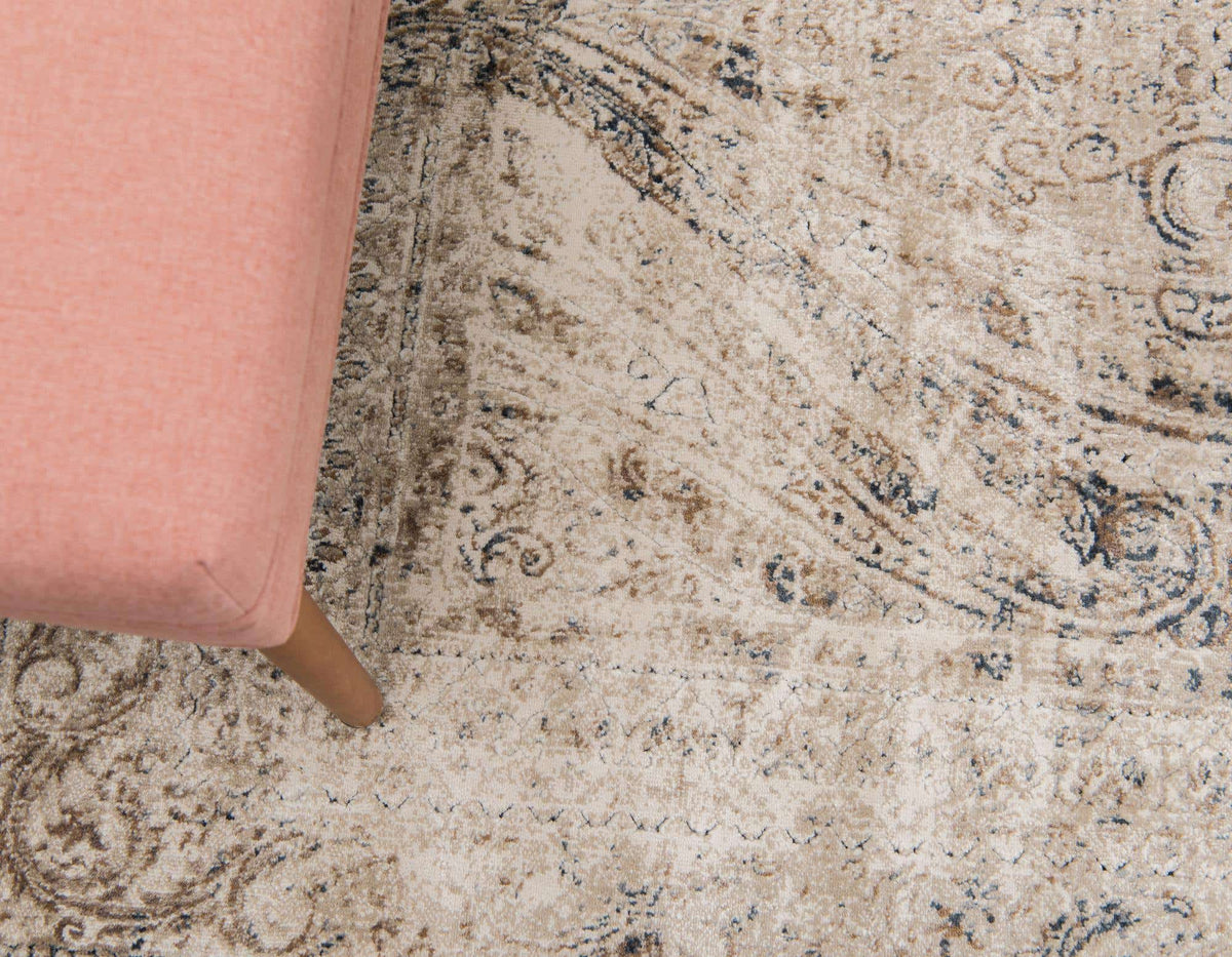 Rechteck Teppich Villa in Beige von Hadorn™ - Lifestyle Image