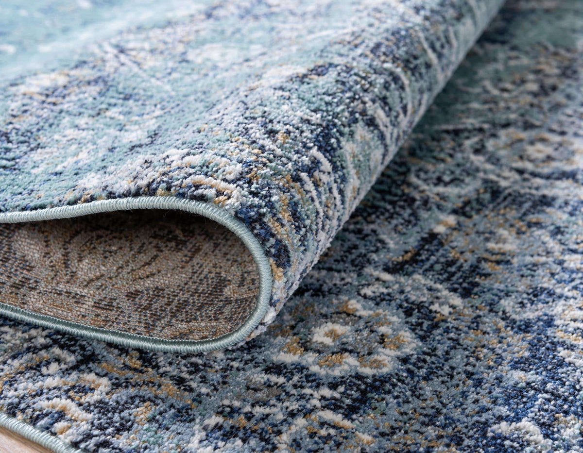 Rund Teppich Lexington in Grün von Hadorn™ - Lifestyle Image