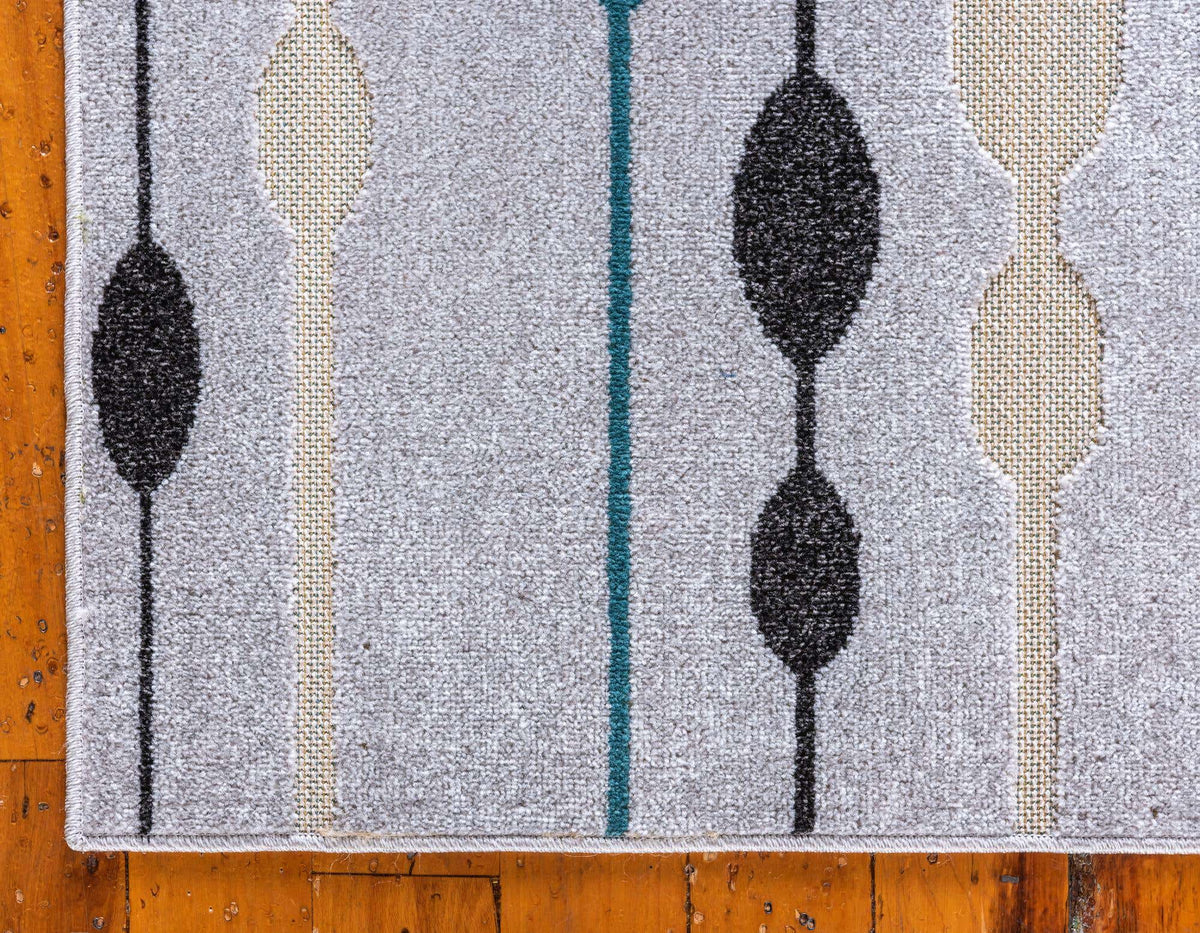 Rechteck Outdoor Teppich Outdoor Modern in Grau von Hadorn™ - Lifestyle Image