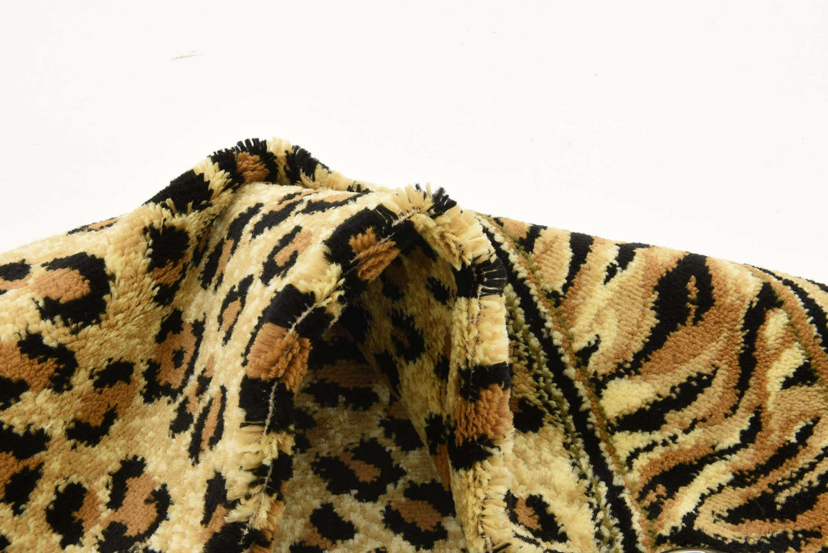 Rund Teppich Safari in Hellbraun von Hadorn™ - Lifestyle Image