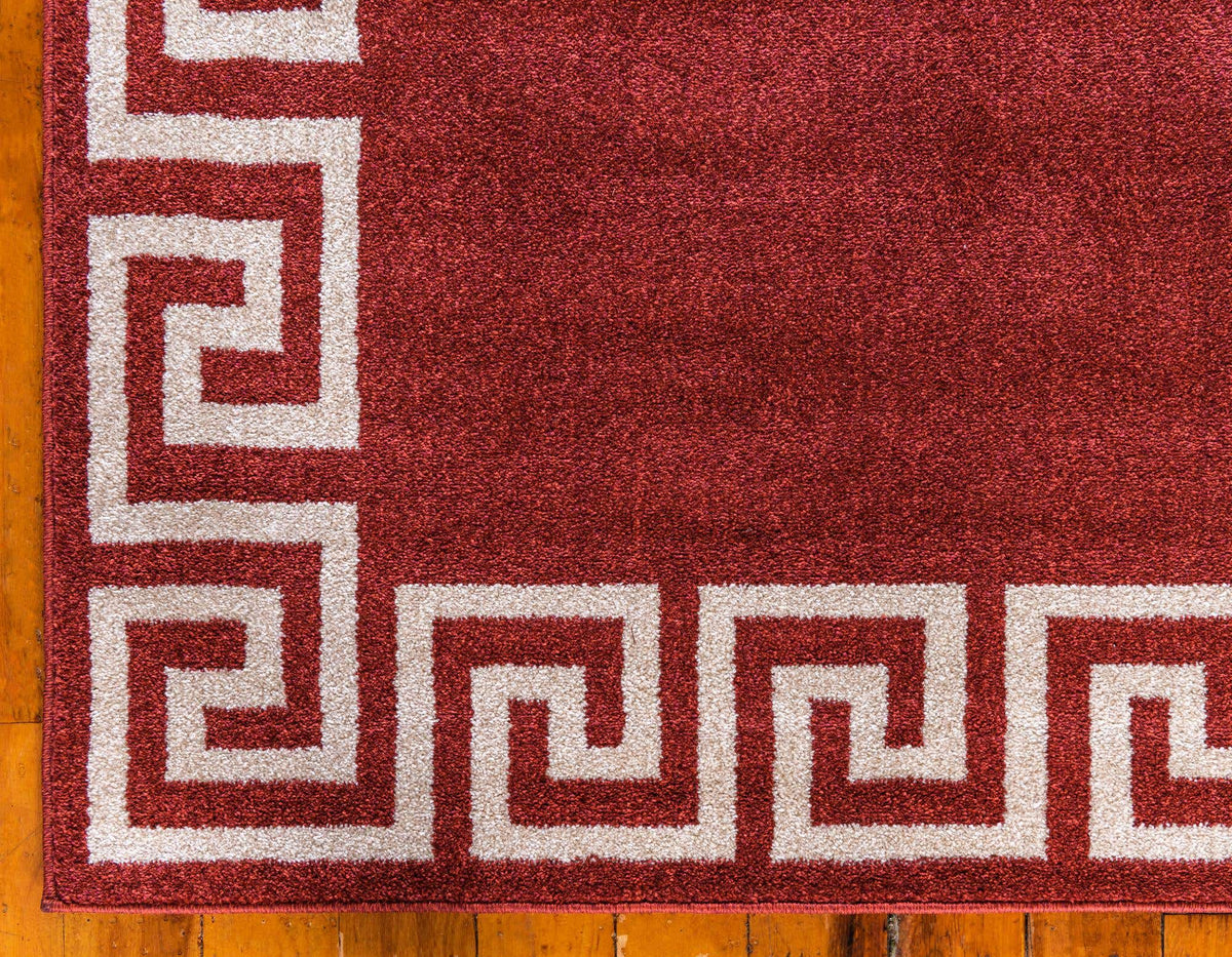 Läufer Teppich Greek Key in Rot von Hadorn™ - Lifestyle Image