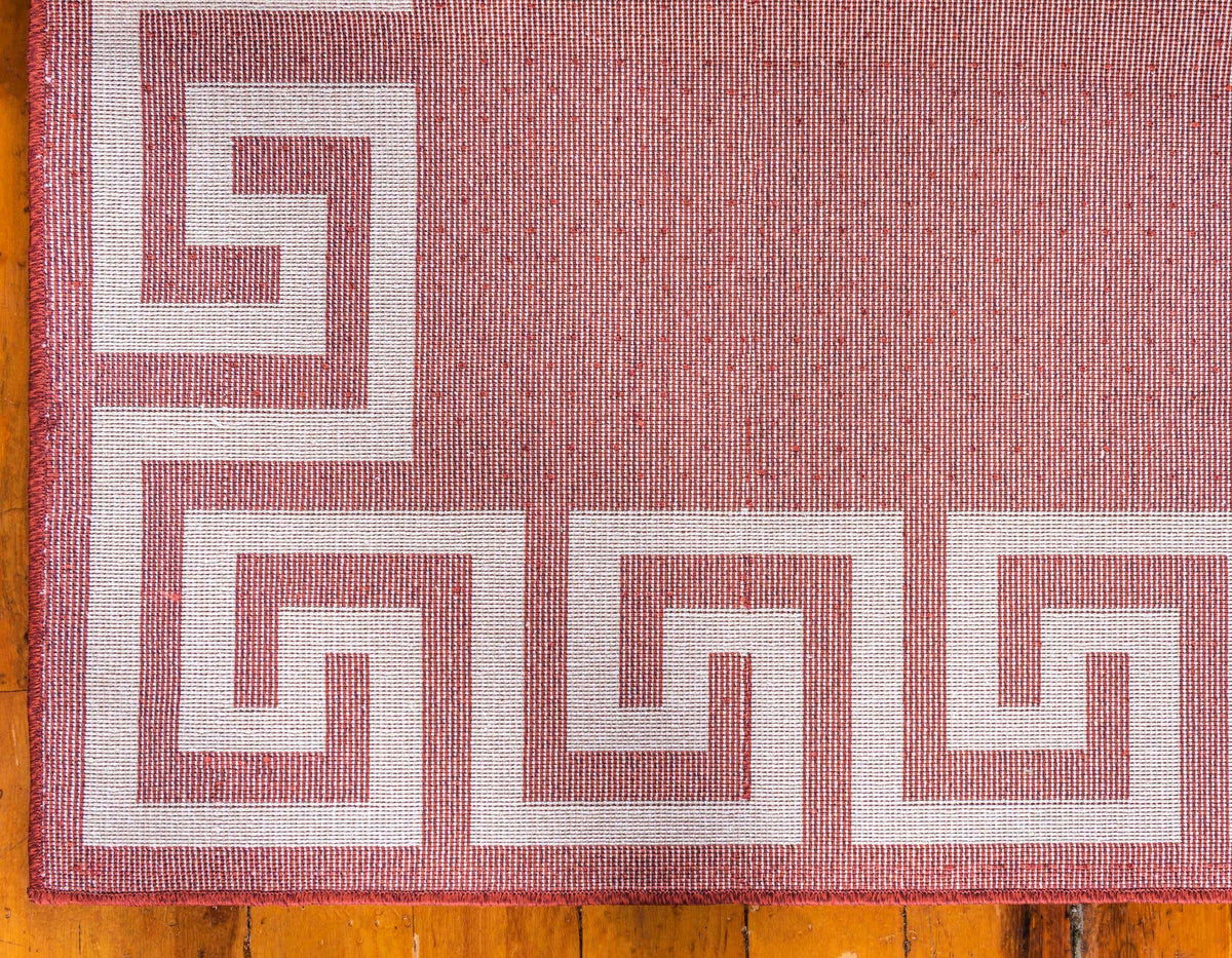 Läufer Teppich Greek Key in Rot von Hadorn™ - Lifestyle Image