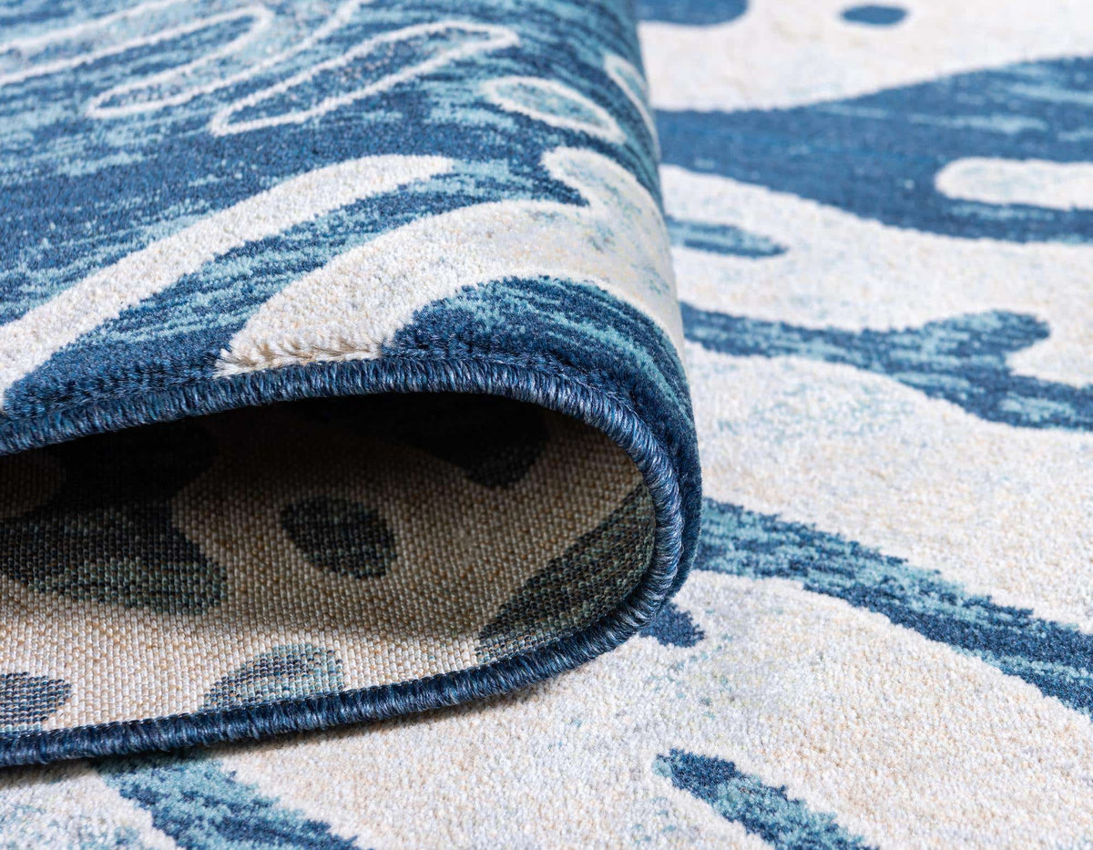 Läufer Teppich Ethereal in Blau von Hadorn™ - Lifestyle Image