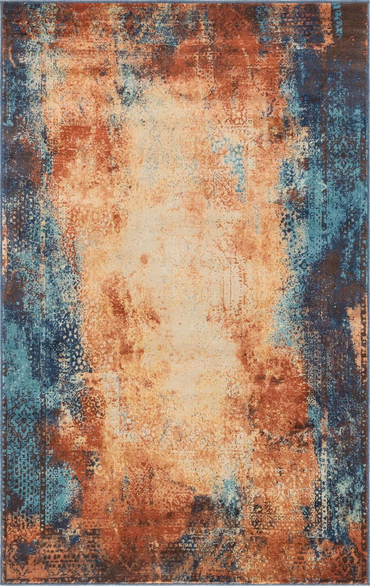 Rechteck Teppich Ethereal in Rot von Hadorn™ - Lifestyle Image