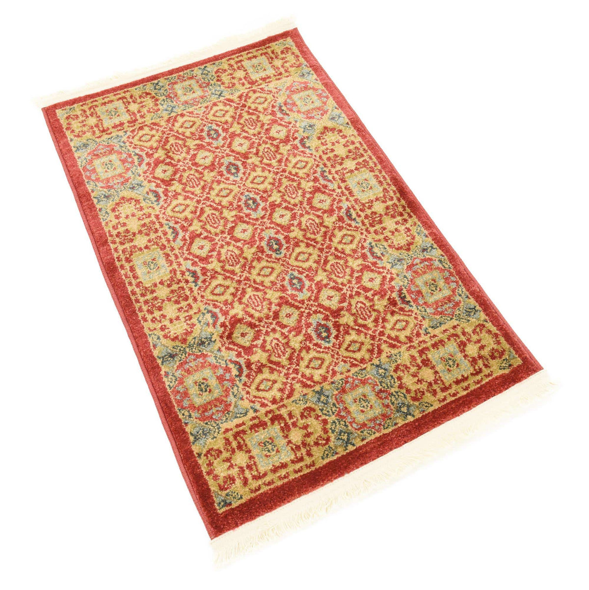 Rechteck Teppich Mamluk in Rot von Hadorn™ - Lifestyle Image