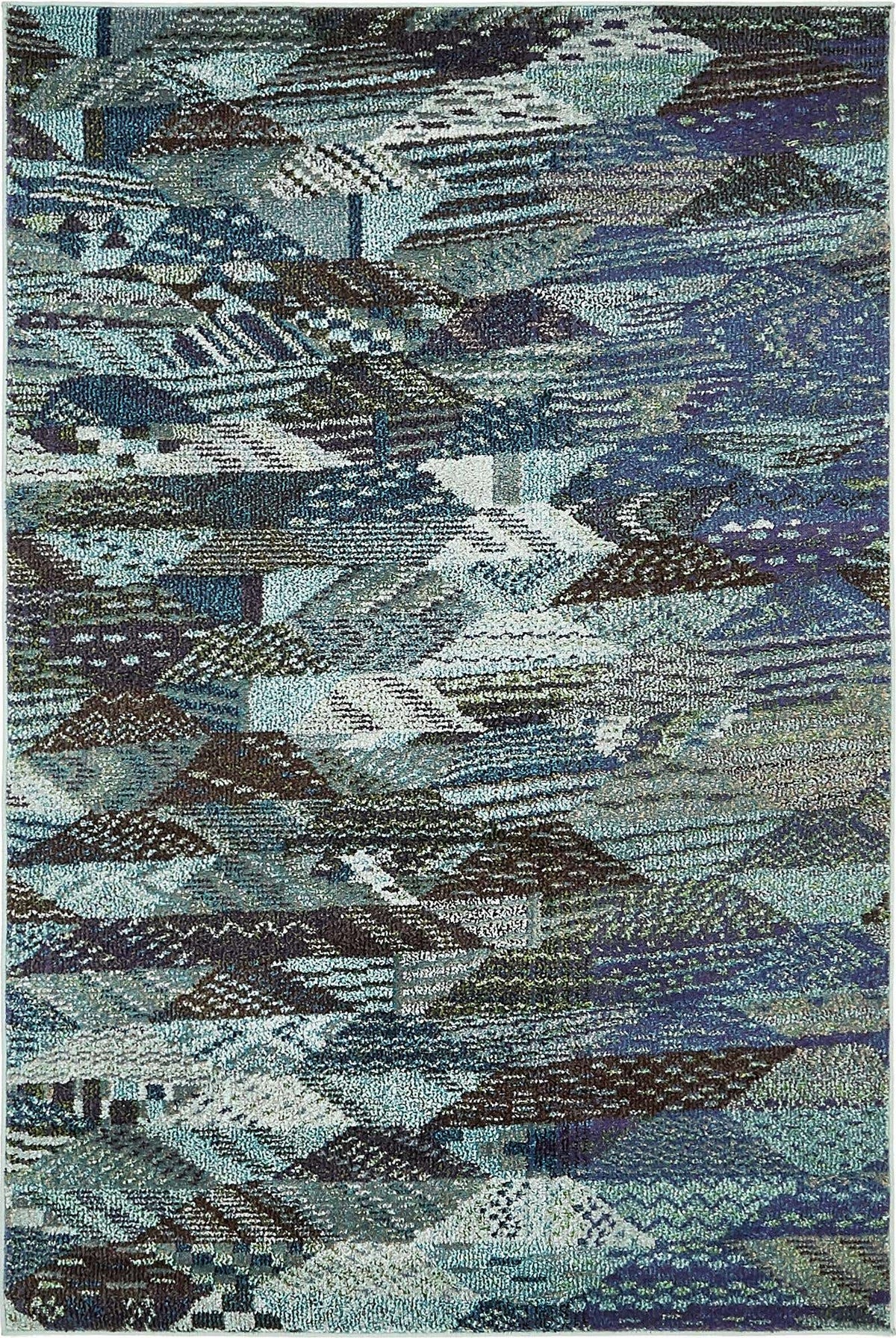 Rechteck Teppich Santa Fe in Blau von Hadorn™ - Lifestyle Image
