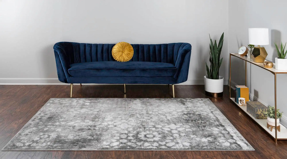 Rechteck Teppich Monaco in Dunkelgrau von Hadorn™ - Lifestyle Image