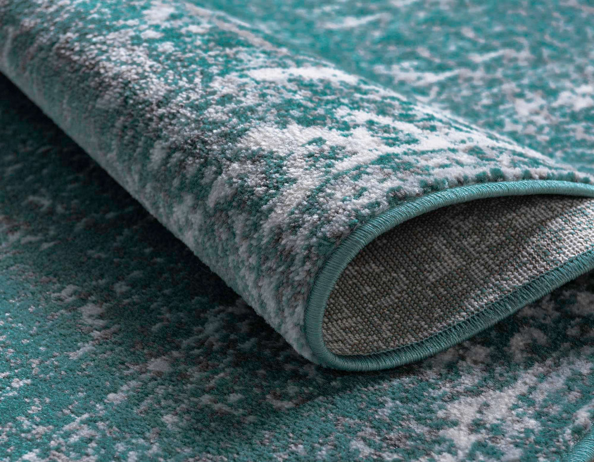 Rechteck Teppich Monaco in Türkis von Hadorn™ - Lifestyle Image