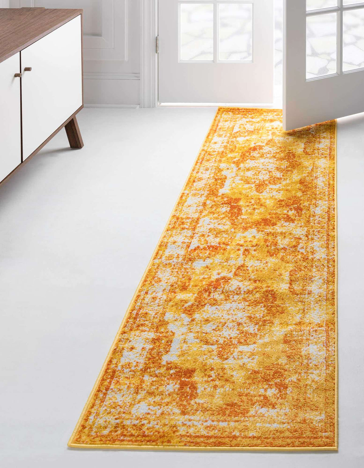 Läufer Teppich Monaco in Orange von Hadorn™ - Lifestyle Image