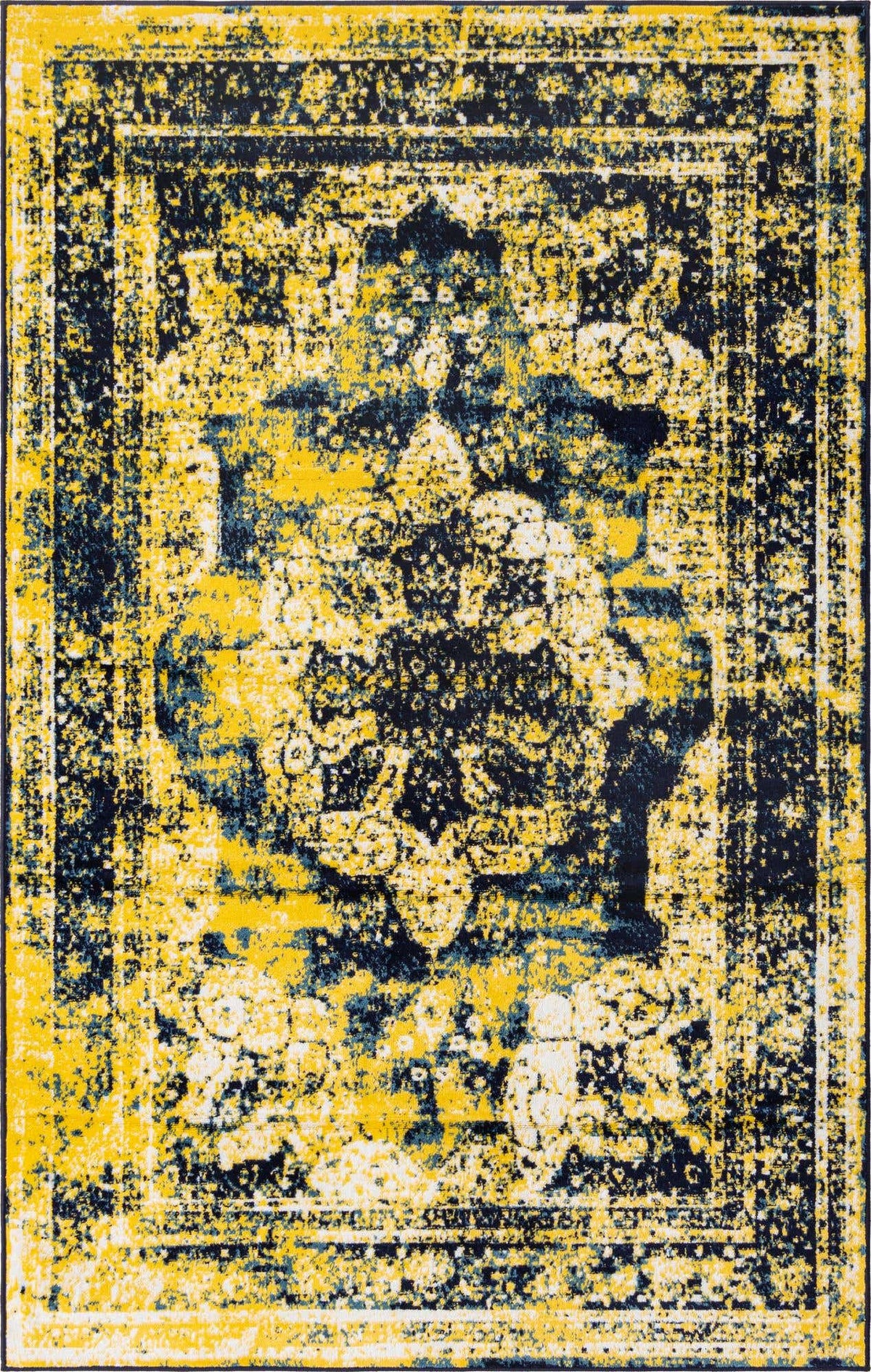 Rechteck Teppich Monaco in Blau von Hadorn™ - Lifestyle Image