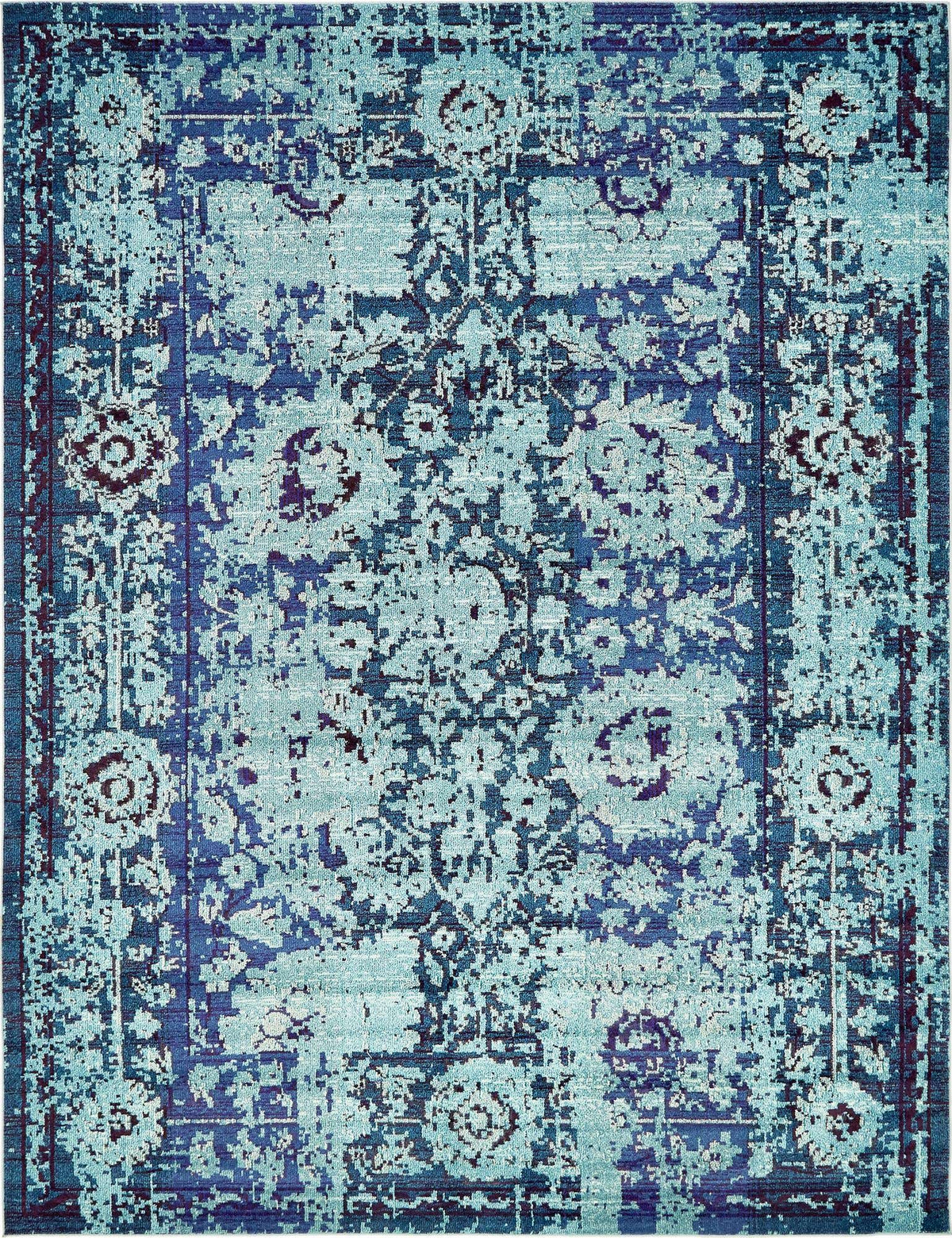 Rechteck Teppich Palazzo in Blau von Hadorn™ - Lifestyle Image