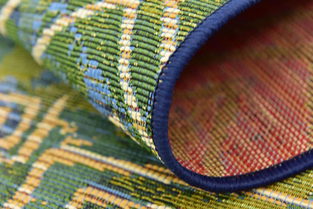 Läufer Outdoor Teppich Outdoor Modern in Blau von Hadorn™ - Lifestyle Image