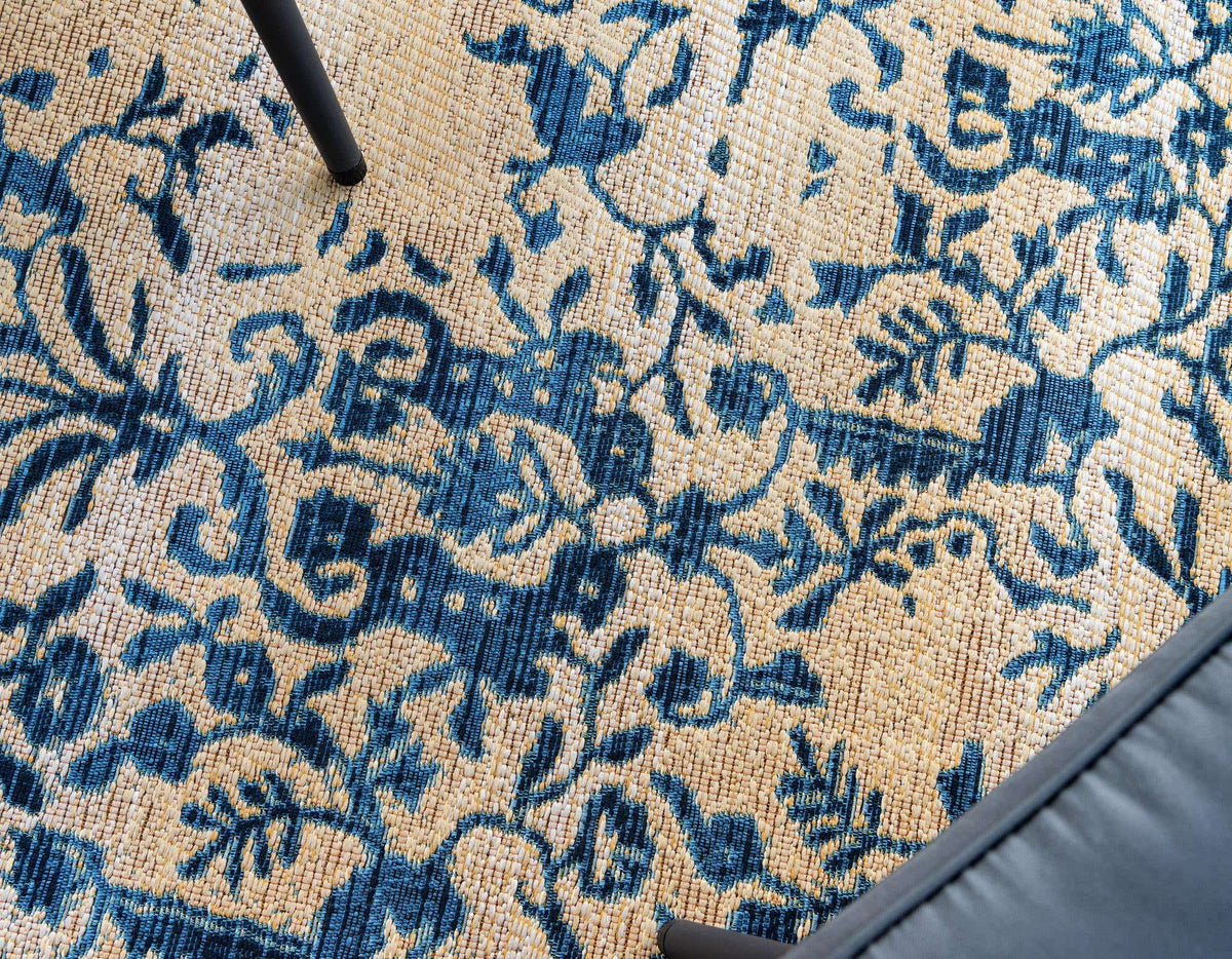 Läufer Outdoor Teppich Outdoor Botanical in Beige von Hadorn™ - Lifestyle Image