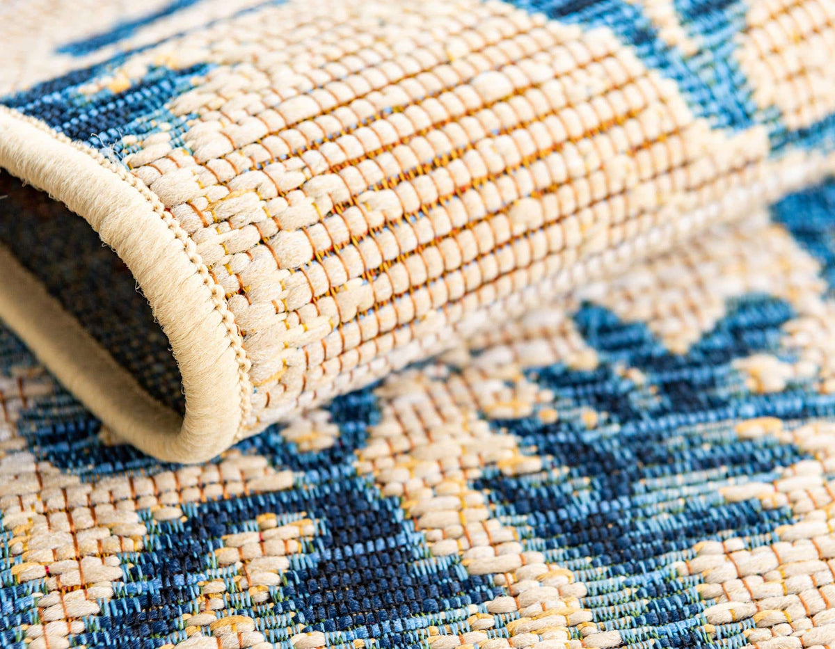 Läufer Outdoor Teppich Outdoor Botanical in Beige von Hadorn™ - Lifestyle Image